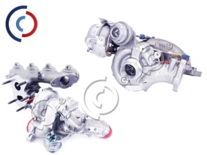 Renoverade turboaggregat Bi-Turbo Garrett 1.6 821942 821943 822651 883861
